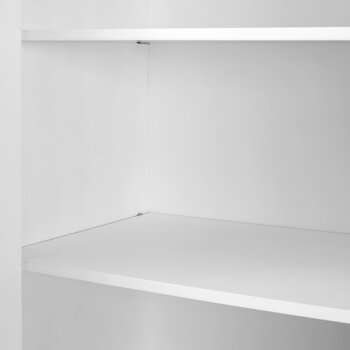 Crosley Furniture  Savannah Tall Pantry In White, 28'' W x 15'' D x 67'' H