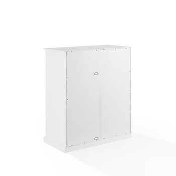 Crosley Furniture  Cecily Stackable Storage Pantry In White, 30'' W x 15'' D x 36'' H