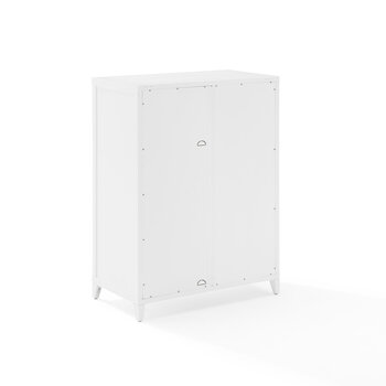 Crosley Furniture  Milo Stackable Storage Pantry In White, 28'' W x 15-3/4'' D x 37-3/4'' H