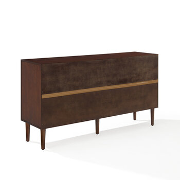 Crosley Furniture  Everett Sideboard In Mahogany, 58'' W x 16'' D x 32-1/4'' H