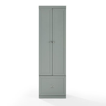 Crosley Furniture  Harper Convertible Pantry Closet In Gray, 22'' W x 12-1/2'' D x 74'' H