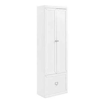 Crosley Furniture  Harper Convertible Pantry Closet In White, 22'' W x 12-1/2'' D x 74'' H