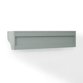 Crosley Furniture  Harper Entryway Shelf In Gray, 33'' W x 8'' D x 8'' H