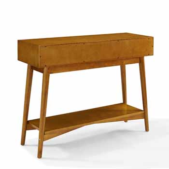 Crosley Furniture Landon Console Table, Acorn Finish, 42''W x 14''D x 32-1/2'H