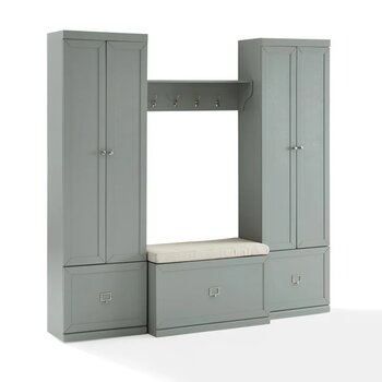 With Pantry Closet - 4Pc Entryway Set - Angle
