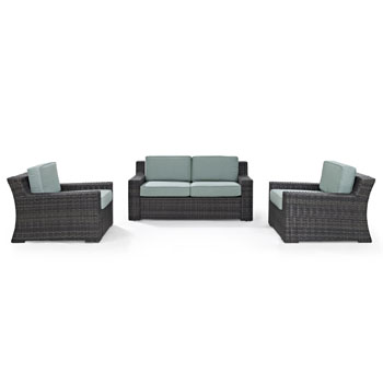 3pc. Loveseat & 2 Chairs, View 1