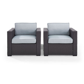 Set w/ Mist Cushions - 2 Chairs, View 2