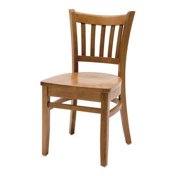 Cambridge - Grill Side Chair w/ Wood Seat