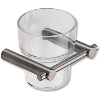Cool-Line Polished Stainless Steel Tooth Mug/Tumbler Holder
