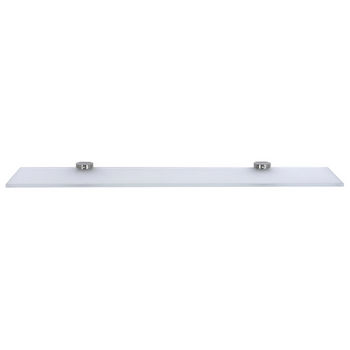 Cool Lines Cystal Steel Collection Stainless Steel 20'' Bathroom Toiletry Shelf in Satin Finish