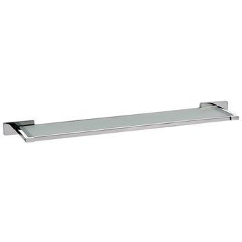 Cool Lines Penthouse Collection Stainless Steel Bathroom Toiletry Shelf in Polished Finish