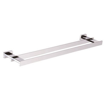 Empire Industries Beverly Collection 700 Series 24" Double Towel Bar in Polished Chrome, 23-3/5" W x 4-3/10" D x 1-1/5" H