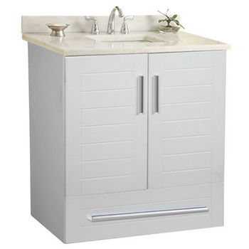 Empire Wall-Hung Metropolitan 24" Vanity for 2522 Stone Countertops with 2 Doors & 1 Drawer