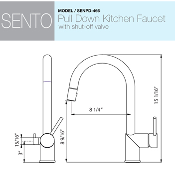 Faucet Specifications