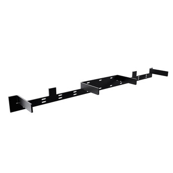 Federal Brace Floating Mantel Bracket Only in Flat Black, 48'' W x 4-1/2'' D x 3'' H