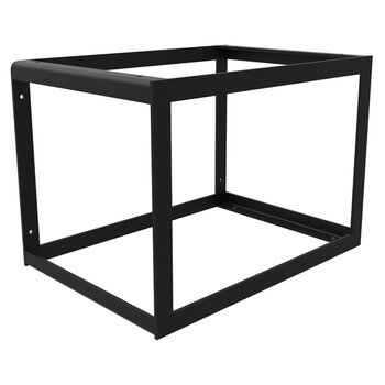 Federal Brace Steel Cube Cabinet, Model B, 17" W x 12" D x 12" H, Black, Carry Capacity: 200 lbs