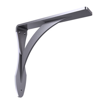 Federal Brace Torii Countertop Support Bracket in Stainless Steel, Load Capacity: 500 lbs, Product View