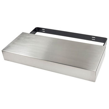 Federal Brace Floating Shelf Kit in Stainless Steel, 40" W x 10" D x 3" H
