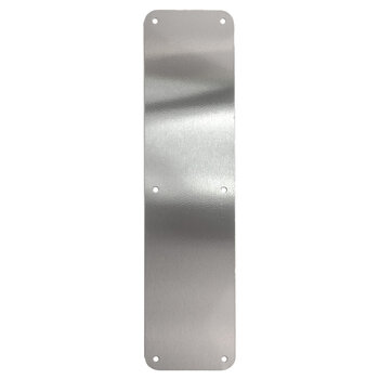 Federal Brace Antimicrobial Round Fastener Mount Push Plate