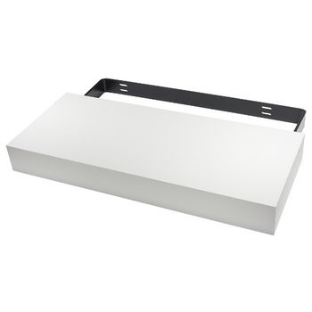 Federal Brace Floating Shelf Kit in Stainless Steel, 24'' W x 10'' D x 3'' H