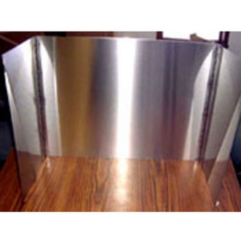 Stainless Steel Freestanding Fireplace Heat Reflector