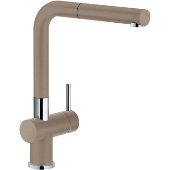 Franke Active Plus Pull Out Spray Kitchen Faucet, Fragranite Oyster