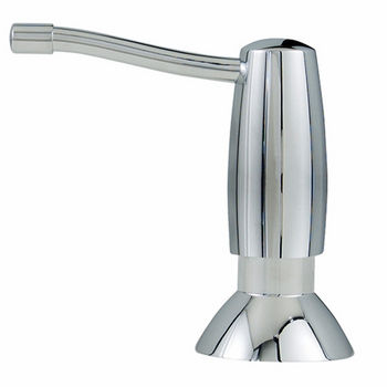 Franke Soap/Lotion Dispenser Chrome, 2" Diameter x 4-1/8" H