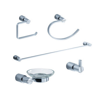 Fresca Magnifico Wall Mounted 5-Piece Bathroom Accessory Set in Chrome