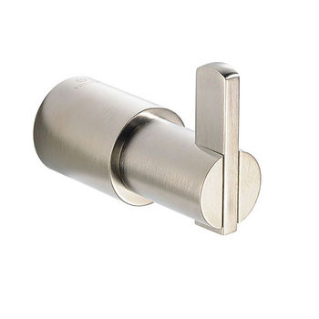 Fresca Magnifico Wall Mounted Robe Hook in Brushed Nickel, Dimensions: 1-1/4" W x 3" D x 2-1/8" H