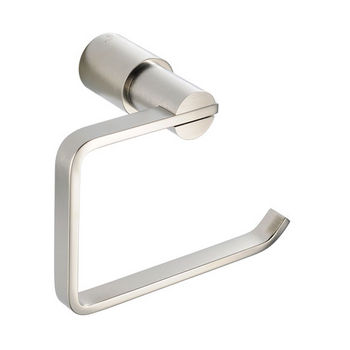 Fresca Magnifico Wall Mounted Toilet Paper Holder in Brushed Nickel, Dimensions: 5-1/2" W x 3" D x 4-1/4" H