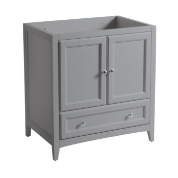 30" Gray Vanity Cabinet