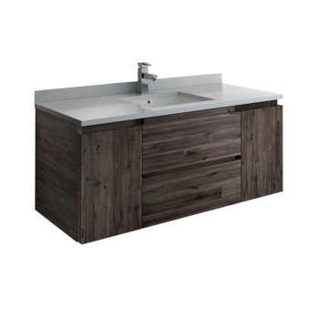 Formosa 48" Vanity w/ Top & Sink Front View Product View