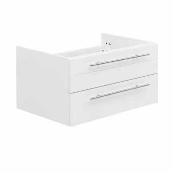 30" White Base Cabinet Only