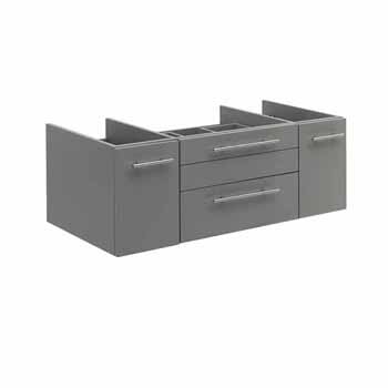 42" Gray Base Cabinet Only