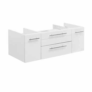 42" White Base Cabinet Only