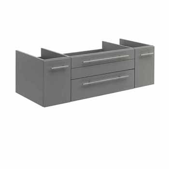 48" Gray Cabinet Only