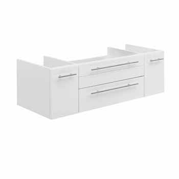 48" White Cabinet Only