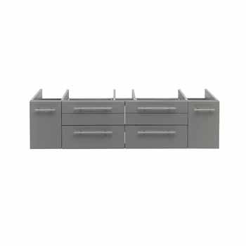 Gray Base Cabinet Only Front View