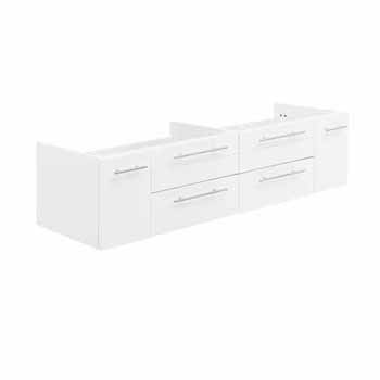 60" White Cabinet Only