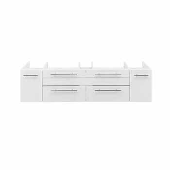 White Base Cabinet Only Front View