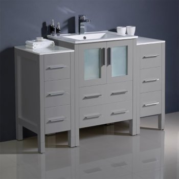 Gray (Cabinet w/ Counter & Sink Only)