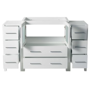 Torino 54" White Front Opened View