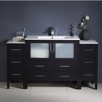 Front View  (Cabinet w/ Counter & Sink Only)