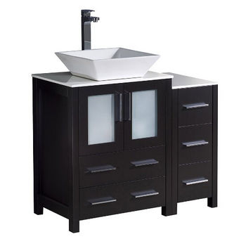 White Background (Cabinet w/ Counter & Sink Only)