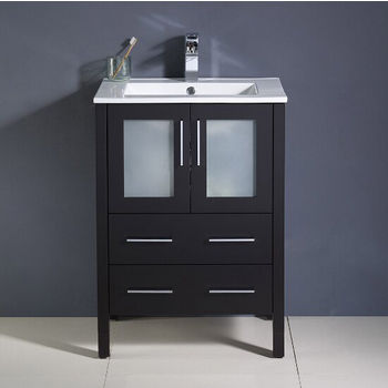 Espresso Front View  (Cabinet w/ Counter & Sink Only)