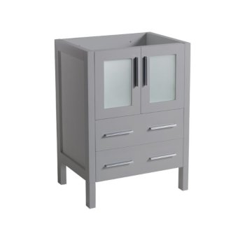 24" Gray Vanity Cabinet