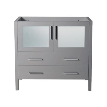 36" Gray Front Product View