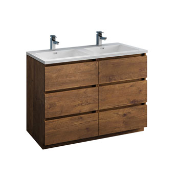 Rosewood Double Cabinet with Sink Product View