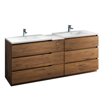 Rosewood with Sinks Product View