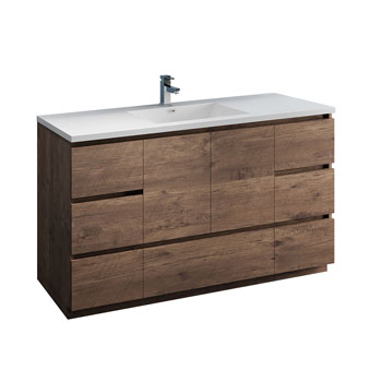 Rosewood Cabinet with Sink Product View